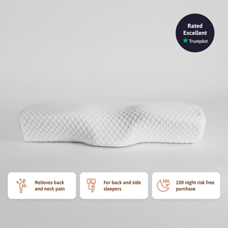 The Original Groove® Pain Relief Pillow - Sleep Better, Wake Up Pain-Free