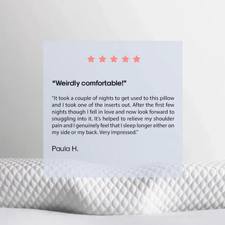 The Groove® Adjustable Memory Foam Pillow 2.0