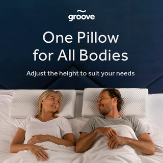 The Groove® Adjustable Memory Foam Pillow 2.0