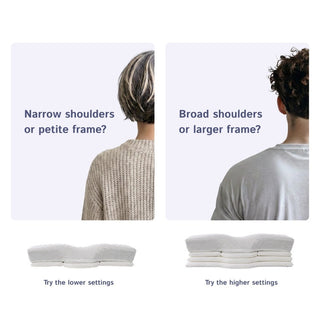 The Groove® Adjustable Memory Foam Pillow