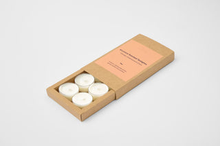 8 Luxury Scented Tealights- Orange, Cedarwood & Clove