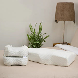 Groove® Side Sleeping Memory Foam Pillow Bundle