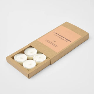8 Luxury Scented Tealights- Orange, Cedarwood & Clove