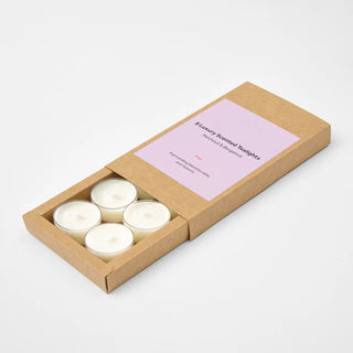 8 Luxury Scented Tealights - Patchouli & Bergamot